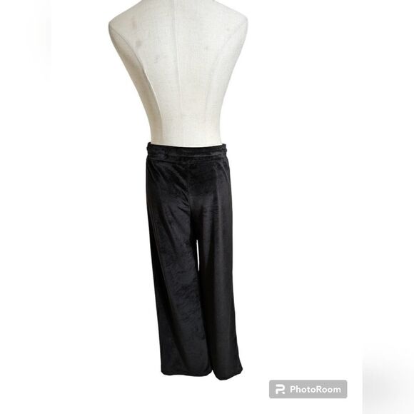 NBA Chicago Bulls Black Velour Pants - Picture 5 of 6